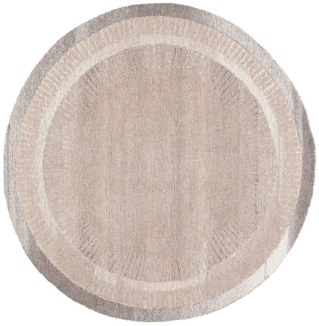 Safavieh Ebony 6'-0" x 6'-0" Rug in Beige / Ivory