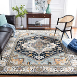Safavieh Heritage 10'-0" x 14'-0" Rug in Navy / Ivory