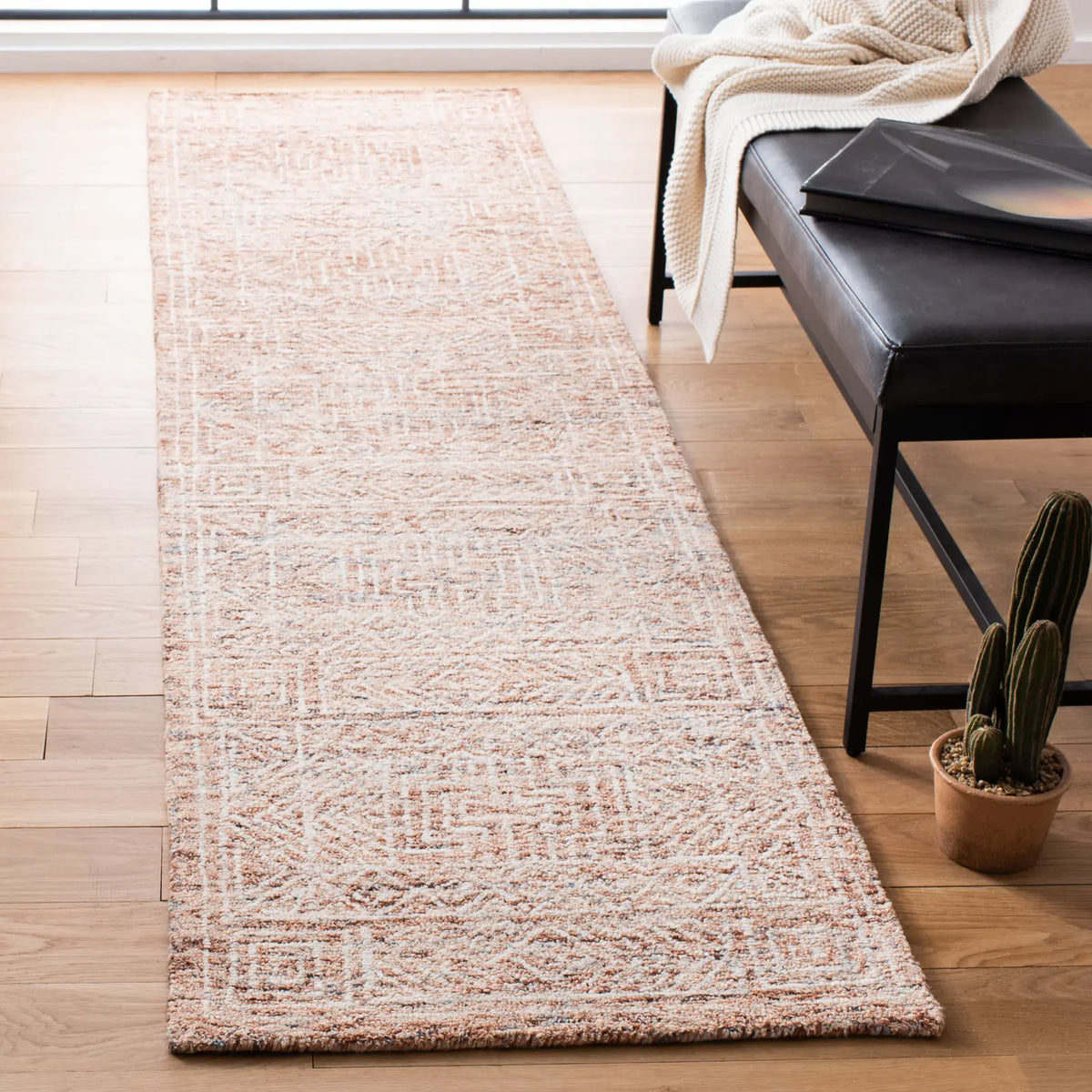 Safavieh Capri 2'-3" x 9'-0" Rug in Brown / Beige