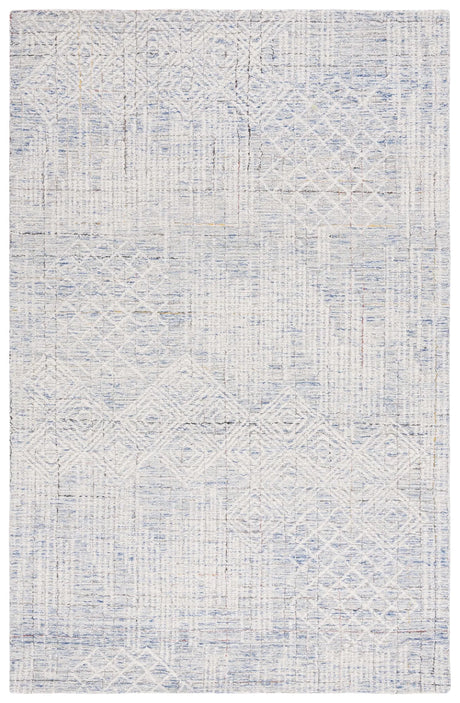 Safavieh Metro 4'-0" x 6'-0" Rug in Blue / Ivory