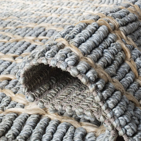 Safavieh Natural Fiber 4'-0" x 6'-0" Rug in Light Blue