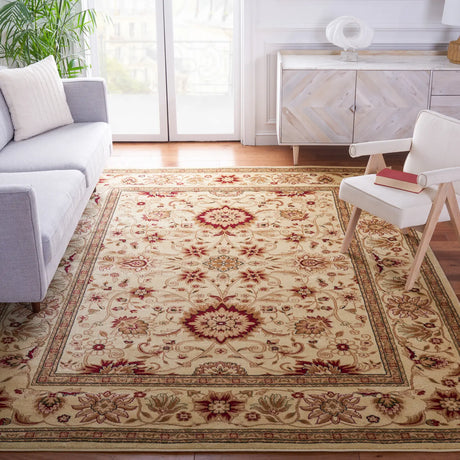 Safavieh Lyndhurst 8'-0" x 10'-0" Rug in Ivory / Ivory