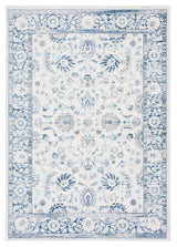 Safavieh Brentwood 4'-0" x 6'-0" Rug in Blue / Light Grey
