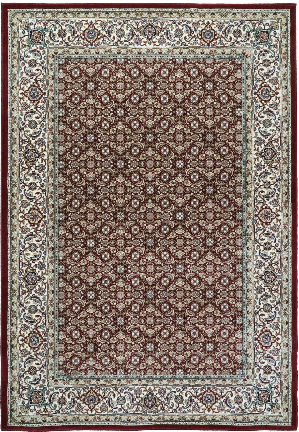 Dynamic Rugs Ancient Garden 57011 Red / Ivory Rugs - Rectangular