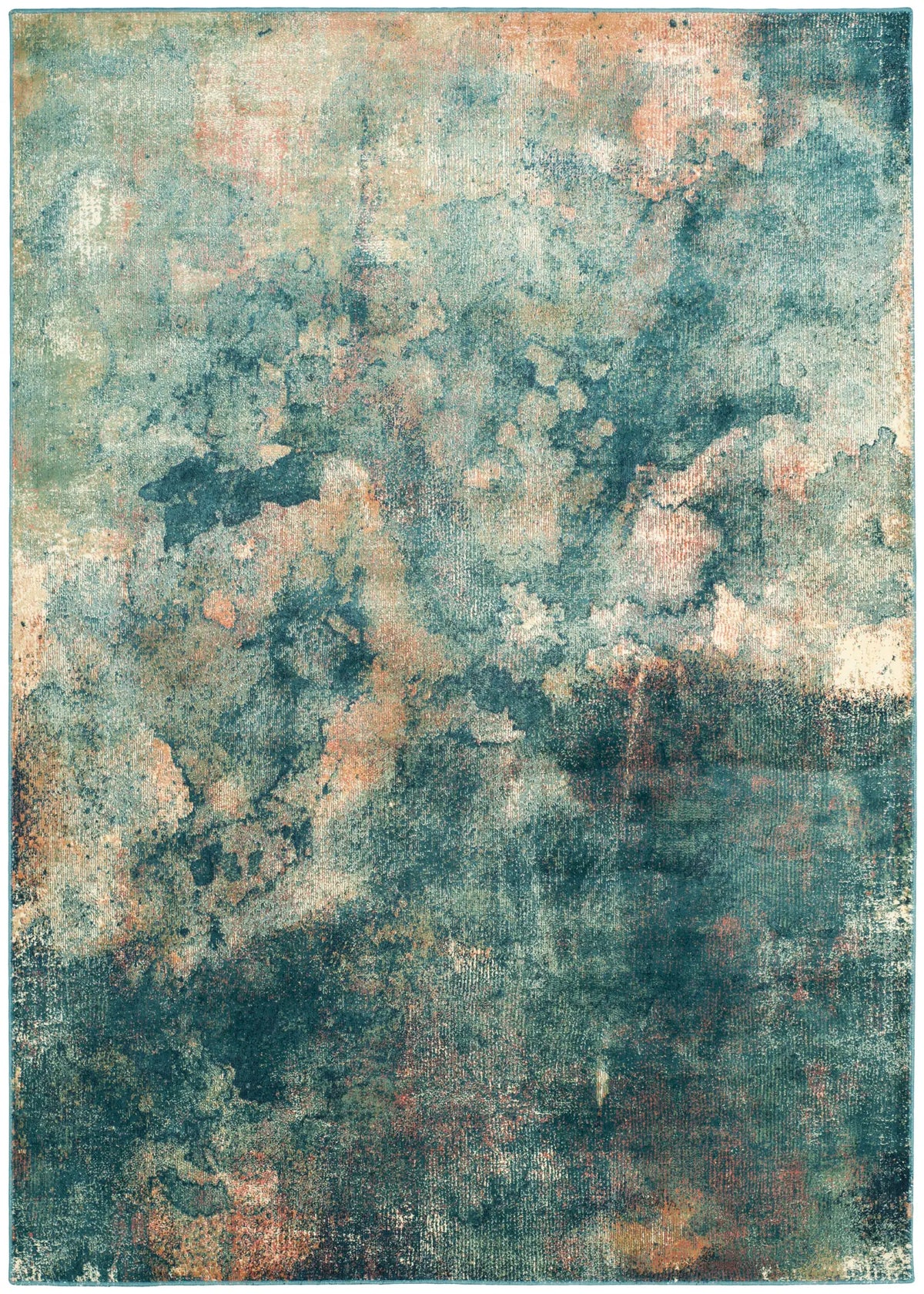 Safavieh Constellation Vintage 4'-0" x 5'-7" Rug in Light Blue / Multi