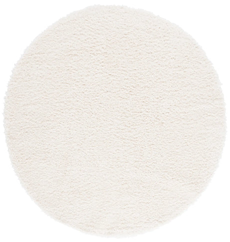 Safavieh Lindsay Shag 6'-7" x 6'-7" Rug in Ivory