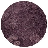 Safavieh Ikat 6'-0" x 6'-0" Rug in Purple
