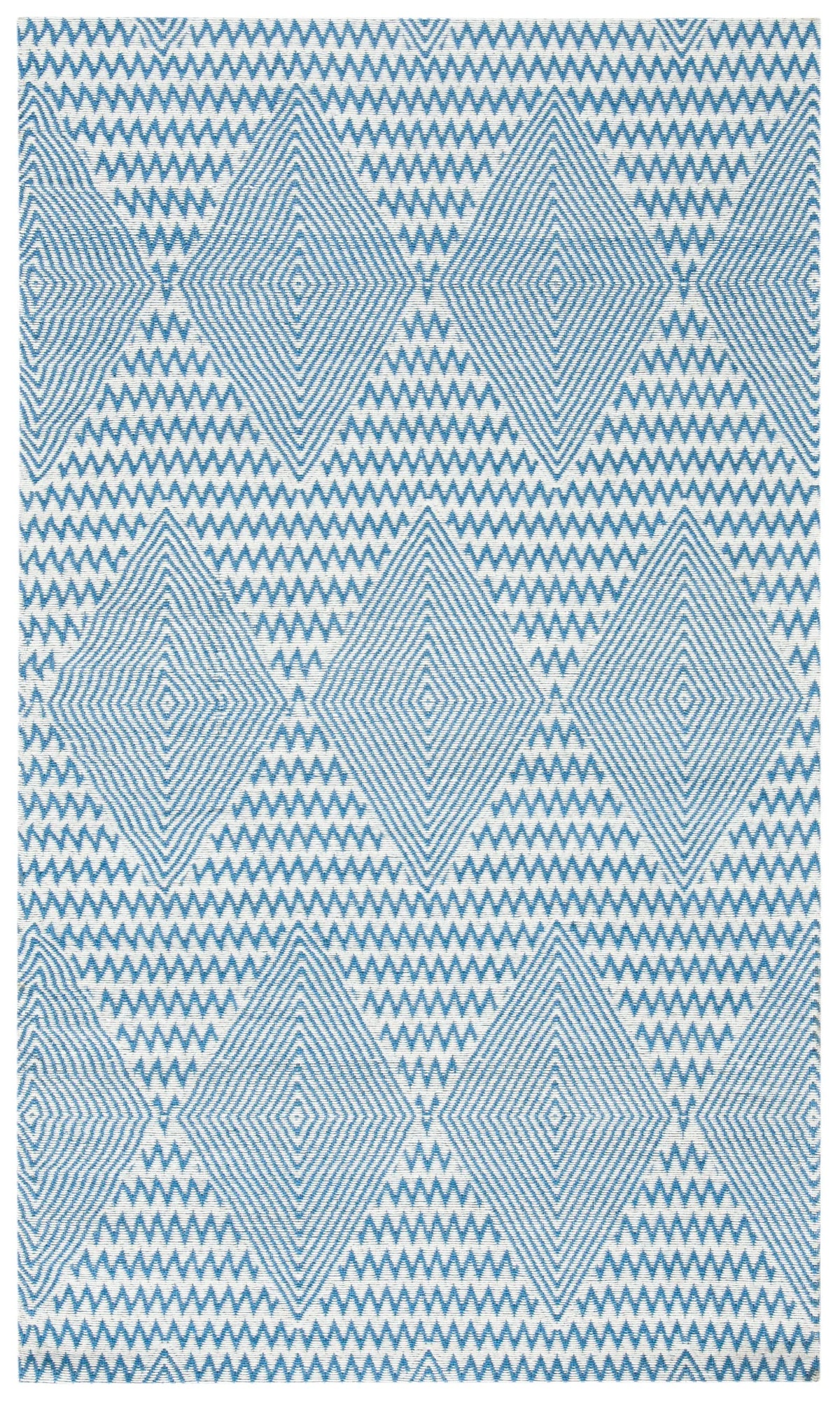Safavieh Marbella 3'-0" x 5'-0" Rug in Dark Blue / Ivory