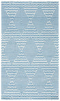 Safavieh Marbella 3'-0" x 5'-0" Rug in Dark Blue / Ivory