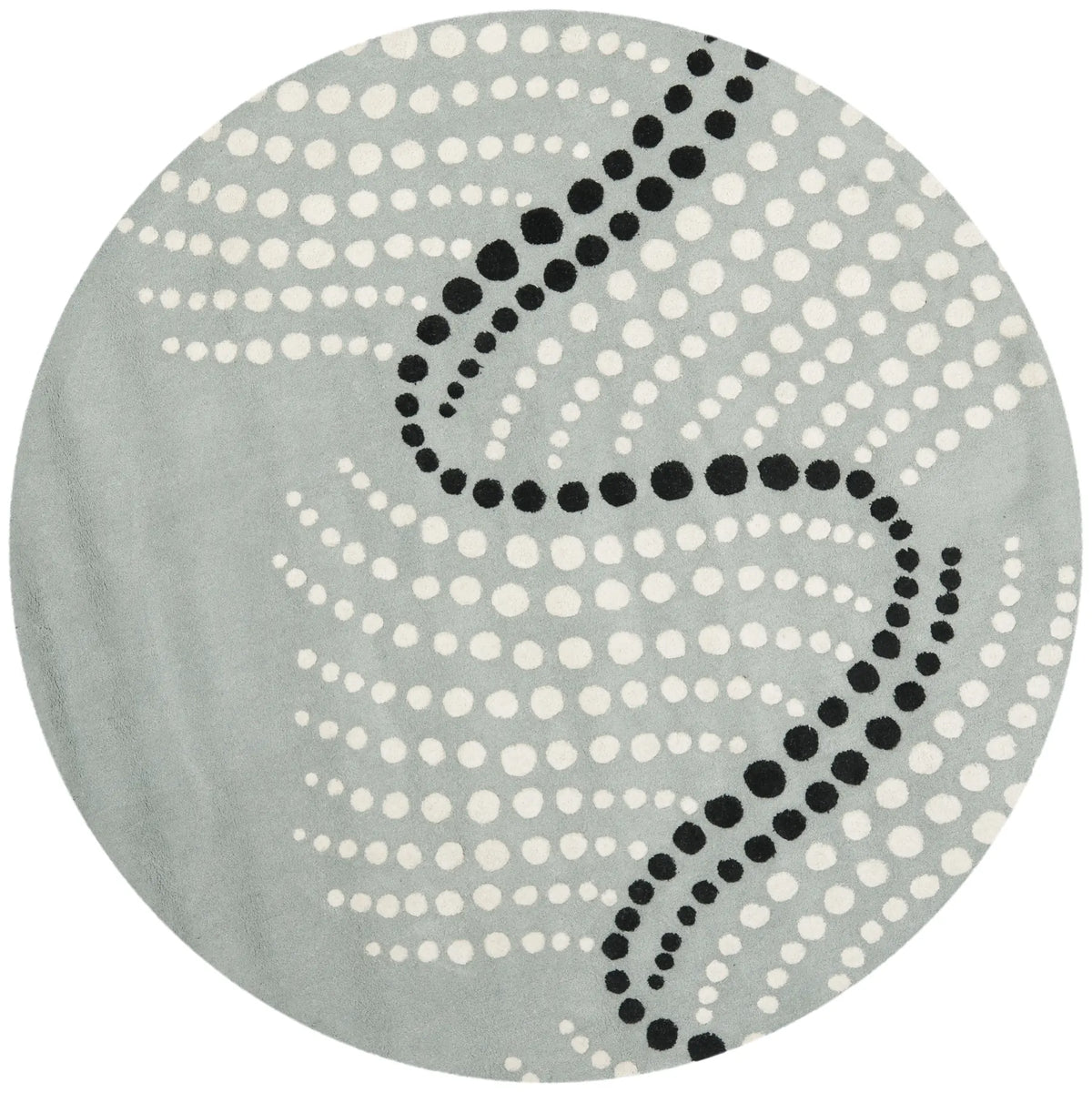 Safavieh Soho 6'-0" x 6'-0" Rug in Grey / Ivory