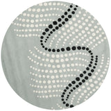 Safavieh Soho 6'-0" x 6'-0" Rug in Grey / Ivory