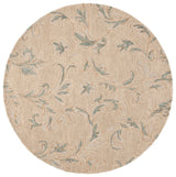 Safavieh Jardin 6'-0" x 6'-0" Rug in Beige / Grey