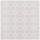 Safavieh Global 6'-7" x 6'-7" Rug in Grey / Ivory