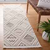Safavieh Urban 2'-2" x 8'-0" Rug in Grey / Ivory