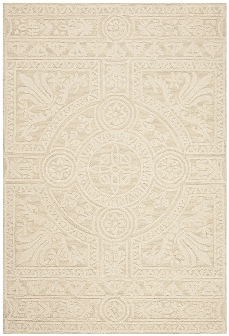 Safavieh Blossom 3'-0" x 5'-0" Rug in Light Grey / Ivory