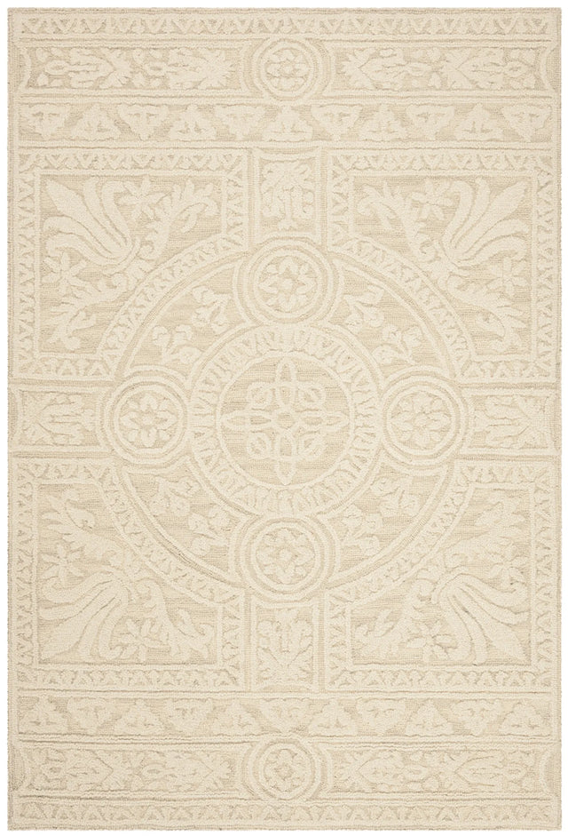 Safavieh Blossom 3'-0" x 5'-0" Rug in Light Grey / Ivory
