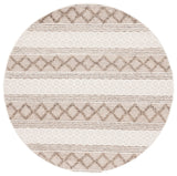 Safavieh Natura 6'-0" x 6'-0" Rug in Ivory / Brown