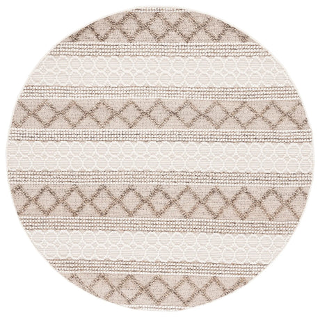 Safavieh Natura 6'-0" x 6'-0" Rug in Ivory / Brown
