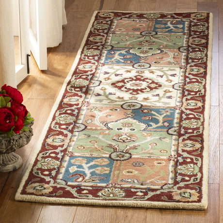 Safavieh Heritage 2'-3" x 10'-0" Rug in Multi / Red