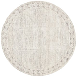 Safavieh Abstract 6'-0" x 6'-0" Rug in Ivory / Grey