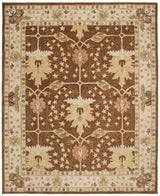 Safavieh Anatolia 9'-6" x 13'-6" Rug in Brown / Beige