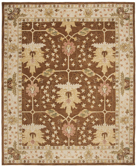 Safavieh Anatolia 9'-6" x 13'-6" Rug in Brown / Beige