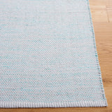 Safavieh Montauk 4'-0" x 6'-0" Rug in Turquoise / Grey