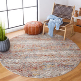 Safavieh Valencia 6'-4" x 6'-4" Rug in Beige / Rust