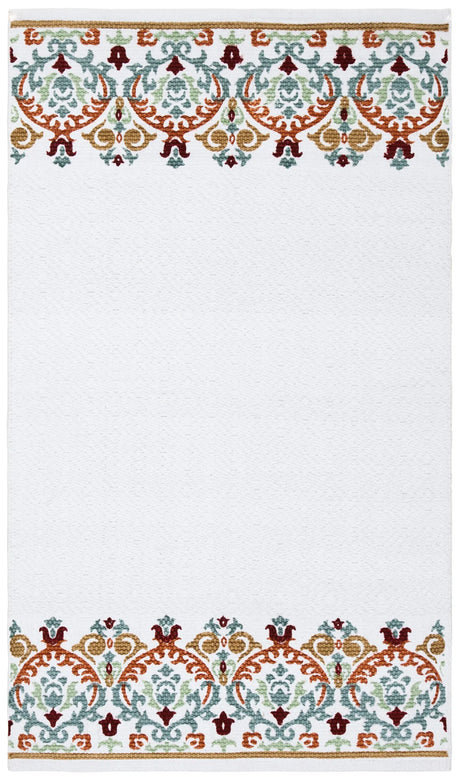 Safavieh Cedar Brook 3'-0" x 5'-0" Rug in Ivory / Orange