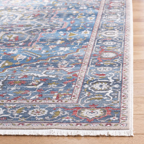 Safavieh Vintage Persian 4'-0" x 6'-0" Rug in Blue / Ivory