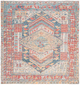 Safavieh Saffron 6'-0" x 6'-0" Rug in Fuchsia / Blue