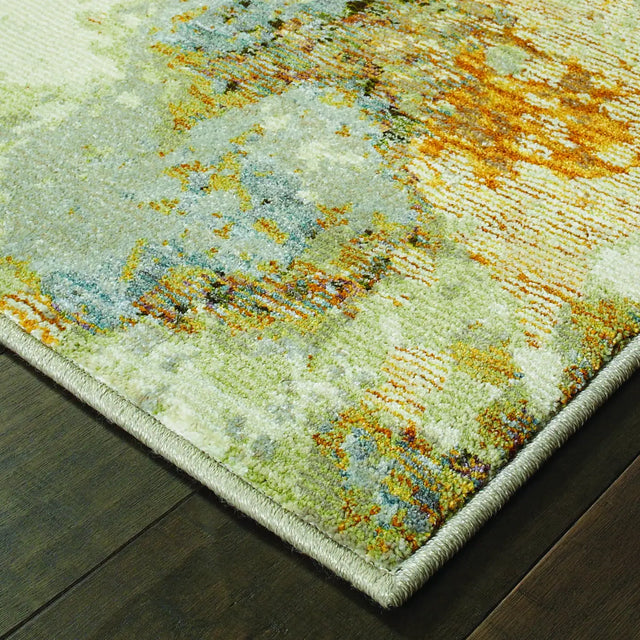 Oriental Weavers Sphinx Evolution 8031B Gold/Beige Rugs - corner detail