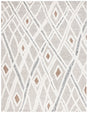 Safavieh Casablanca 10'-0" x 14'-0" Rug in Grey / Ivory