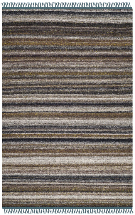 Safavieh Kilim 4'-0" x 6'-0" Rug in Grey / Purple