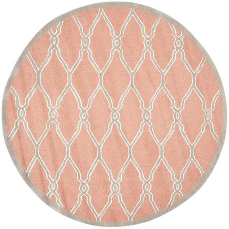 Safavieh Cambridge 6'-0" x 6'-0" Rug in Coral / Ivory