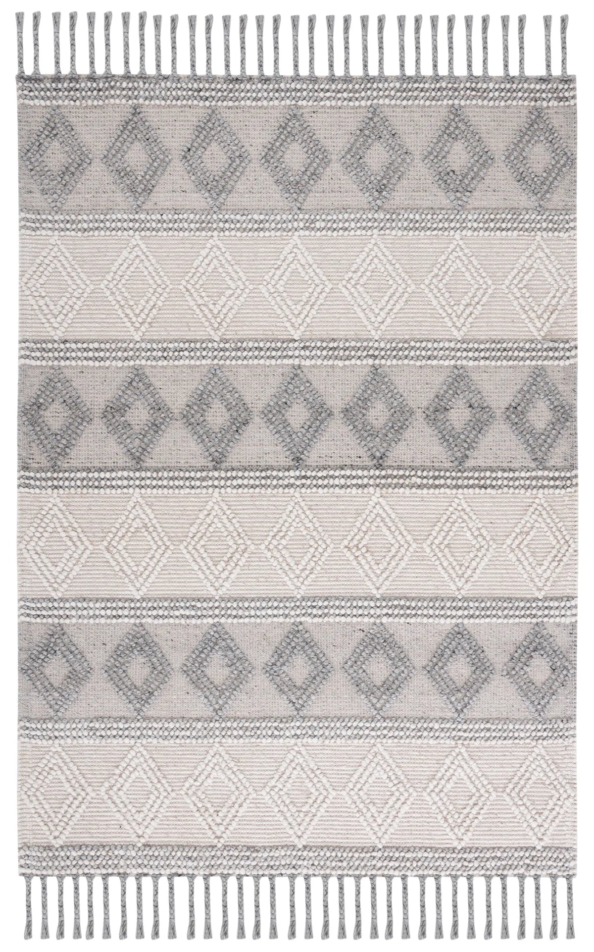 Safavieh Natura 4'-0" x 6'-0" Rug in Ivory / Grey