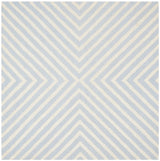 Safavieh Cambridge 6'-0" x 6'-0" Rug in Light Blue / Ivory