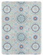 Safavieh Kitchen Mat 500 1'-6" x 2'-0" Rug in Ivory / Blue