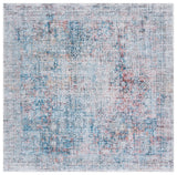 Safavieh Arizona 6'-0" x 6'-0" Rug in Blue / Rust