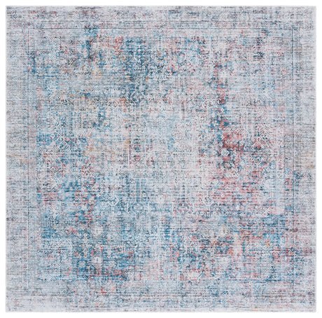 Safavieh Arizona 6'-0" x 6'-0" Rug in Blue / Rust
