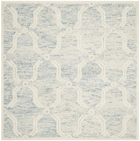 Safavieh Cambridge 6'-0" x 6'-0" Rug in Light Blue / Ivory