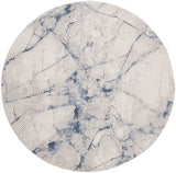 Safavieh Meadow 100 6'-7" x 6'-7" Rug in Navy / Ivory