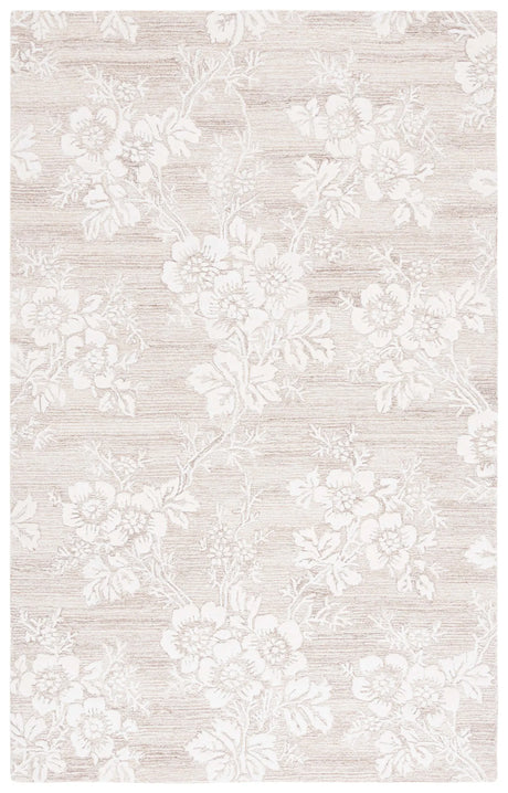 Safavieh Glamour 4'-0" x 6'-0" Rug in Beige / Ivory