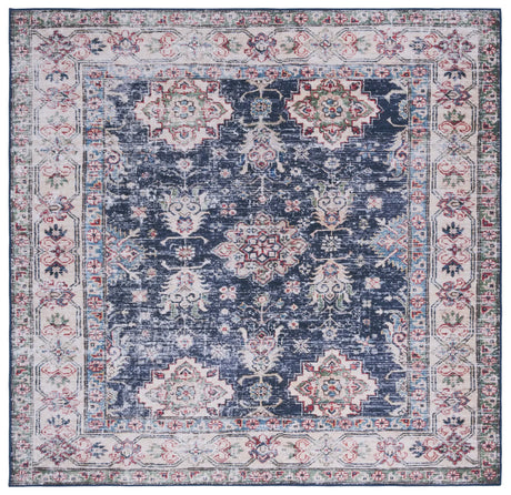 Safavieh Tucson 6'-0" x 6'-0" Rug in Navy / Beige