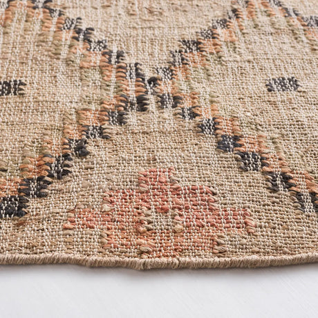 Safavieh Kilim 5'-0" x 5'-0" Rug in Beige / Gold