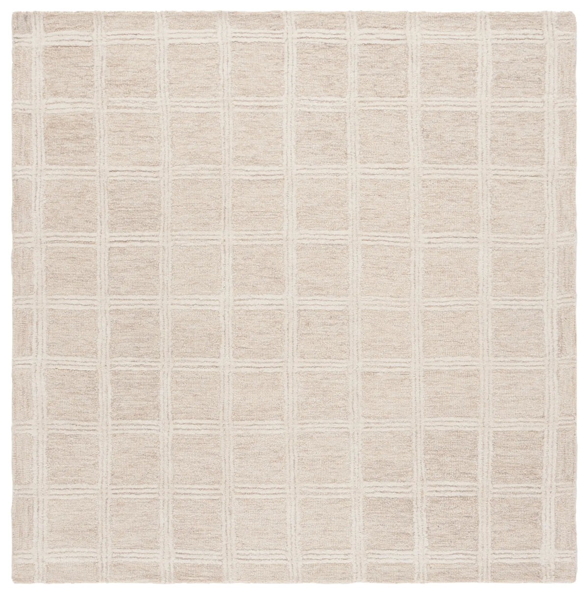 Safavieh Pine 6'-0" x 6'-0" Rug in Beige / Ivory