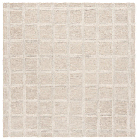 Safavieh Pine 6'-0" x 6'-0" Rug in Beige / Ivory