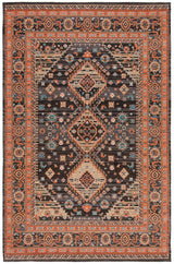 Safavieh Classic Vintage 4'-0" x 6'-0" Rug in Black / Rust