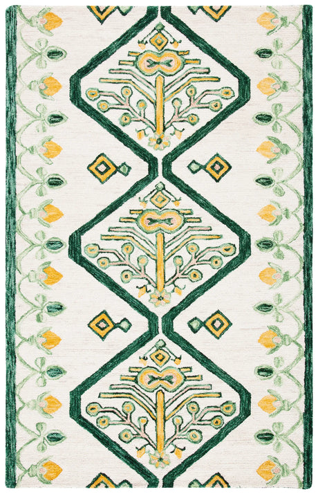 Safavieh Aspen 4'-0" x 6'-0" Rug in Ivory / Yellow