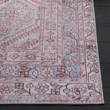 Safavieh Tucson 4'-0" x 6'-0" Rug in Grey / Rust